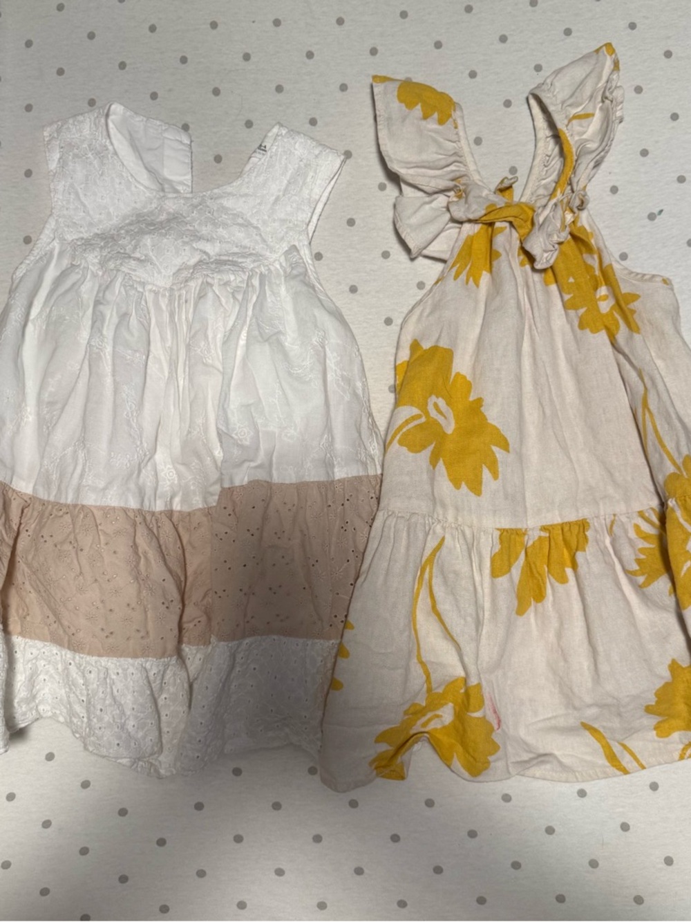 Lot of 2 Zara Girls Summer Dresses